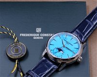 Orologio Frederique Constant Uomo Manufacture Classic Moonphase Date in Acciaio FC-716TU3H6 - FC-716TU3H6